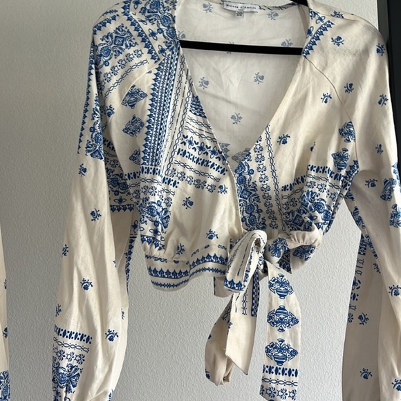 Maison D’ Amelie Paris shirt and skirt set size xs - Picture 2 of 5